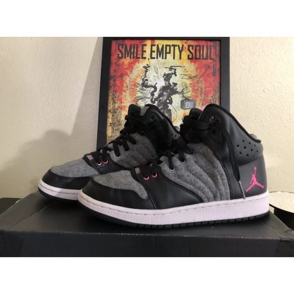 Nike Air Jordan Mid Size 6Y • Rare Wool •23• - Picture 4 of 5